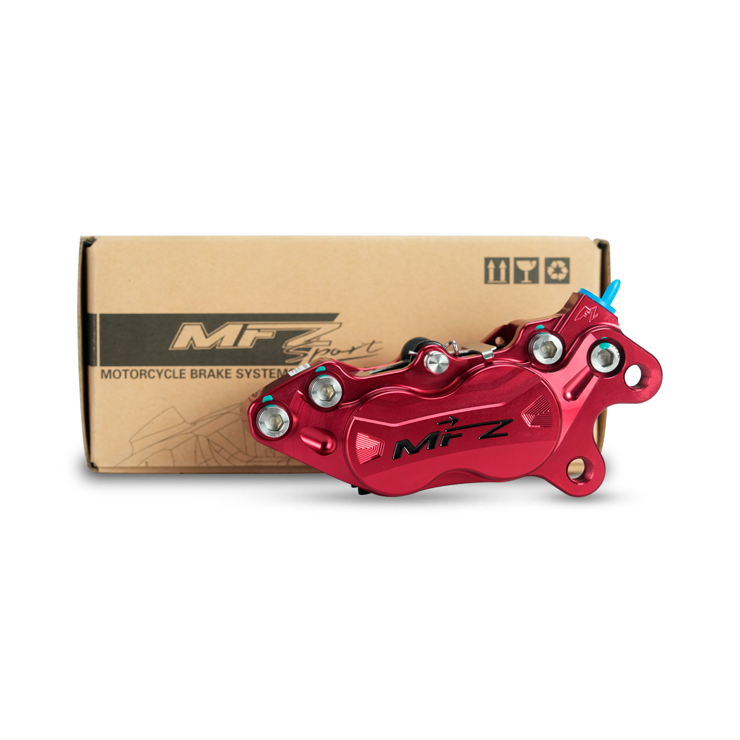 CFA-07R-40S-P4Brake Caliper (Epoxy Logo)Black