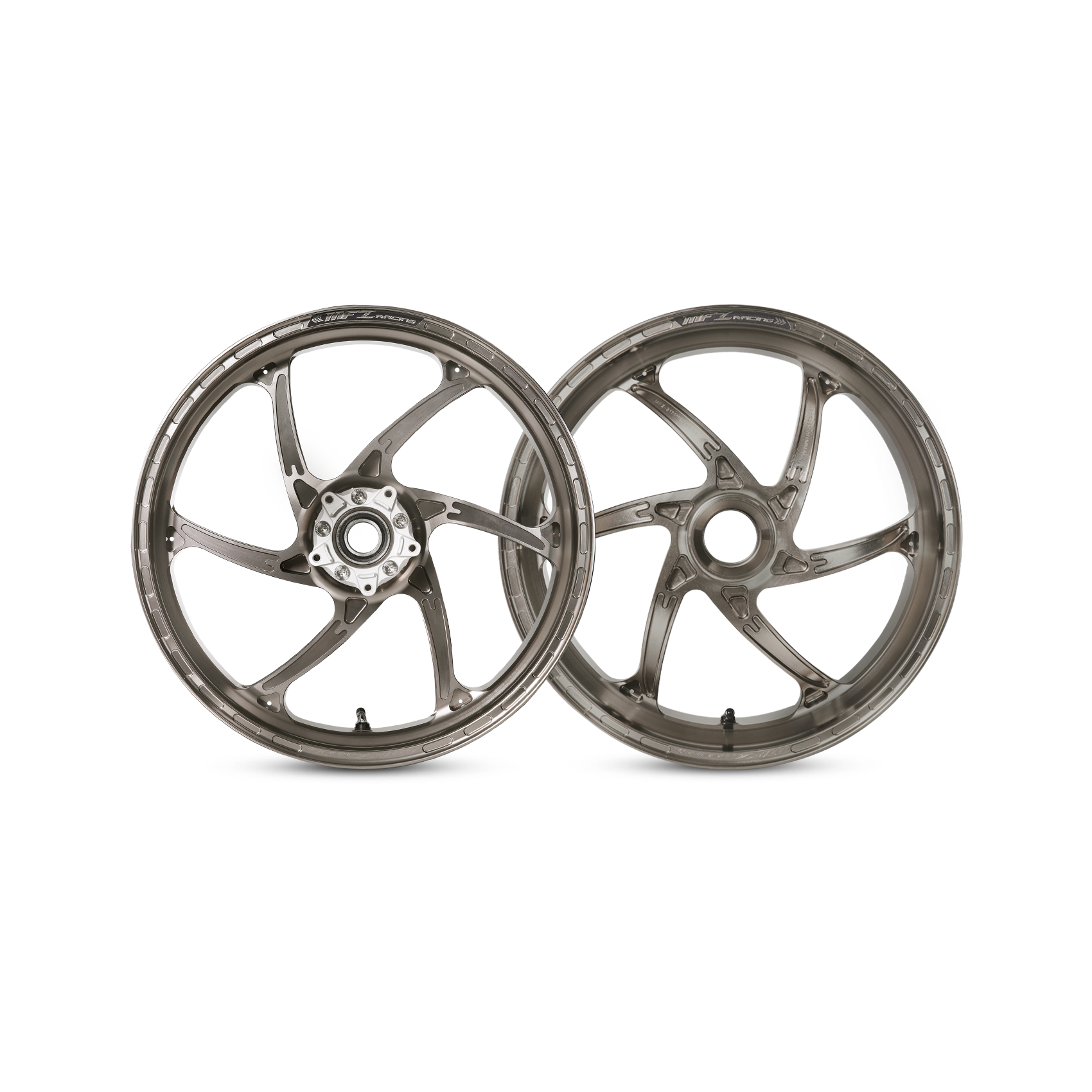 D-6S Forged Aluminum Wheel Set for MV AGUSTA Superveloce / F3 / Brutale / Rivale – 17-inch Front & Rear