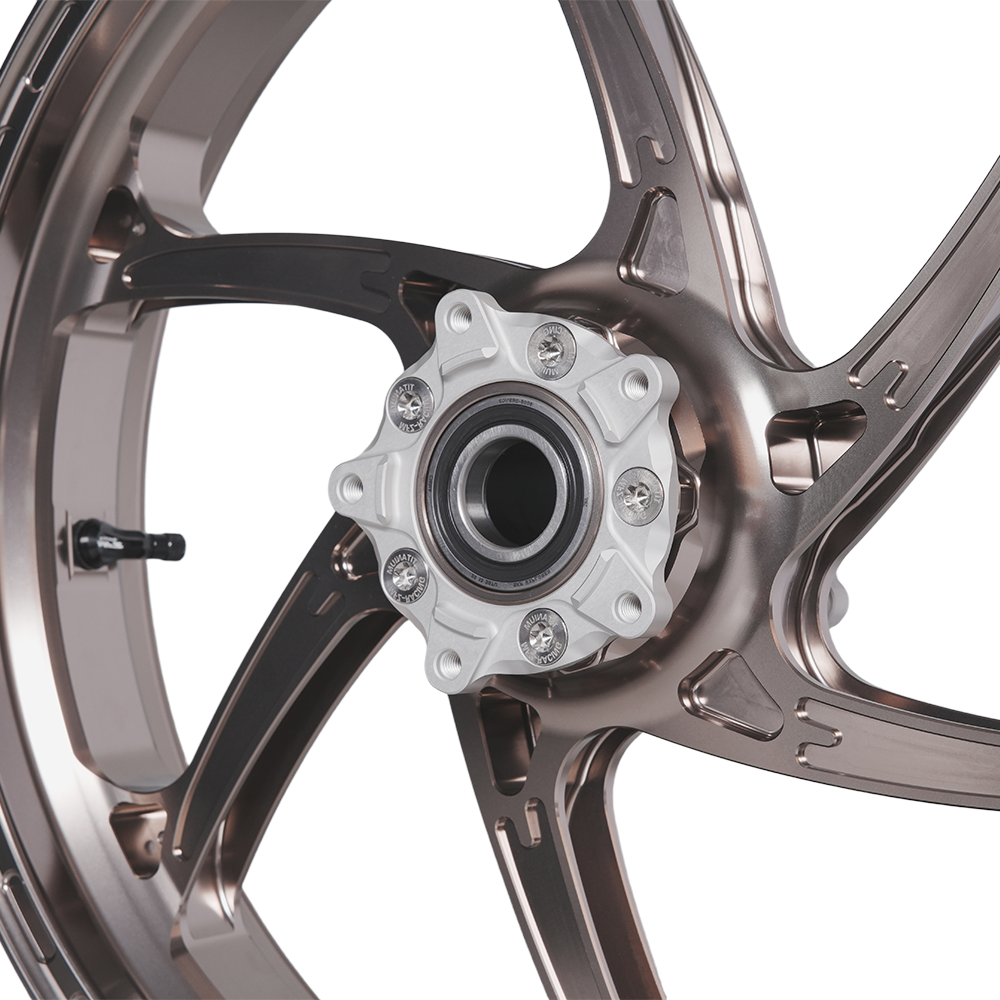D-6S Forged Aluminum Wheel Set for MV AGUSTA Superveloce / F3 / Brutale / Rivale – 17-inch Front & Rear