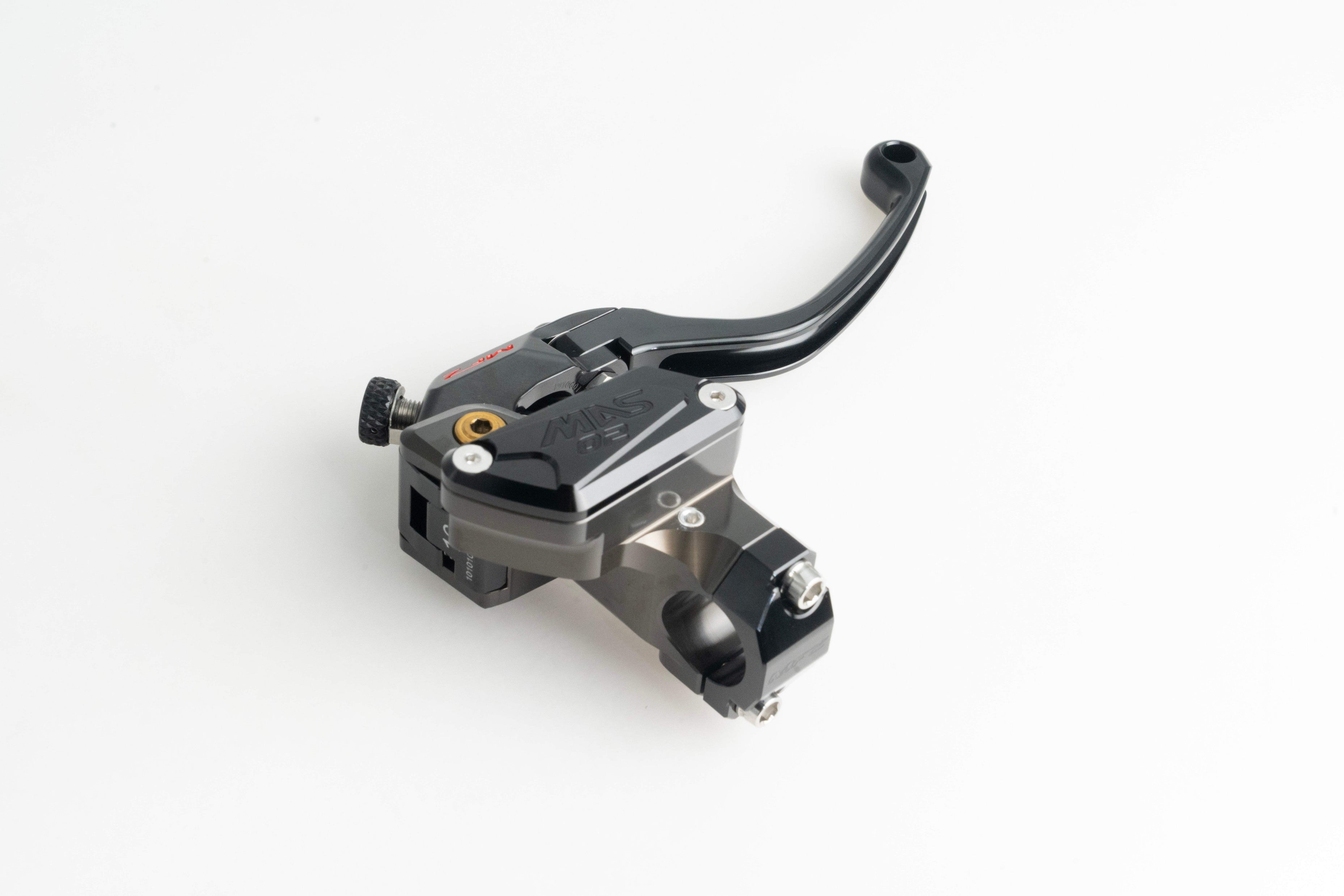 MAS-02R-13.5CB-16Right Integrated Master Cylinder – Hard Anodized Natural Finish-OHVALE