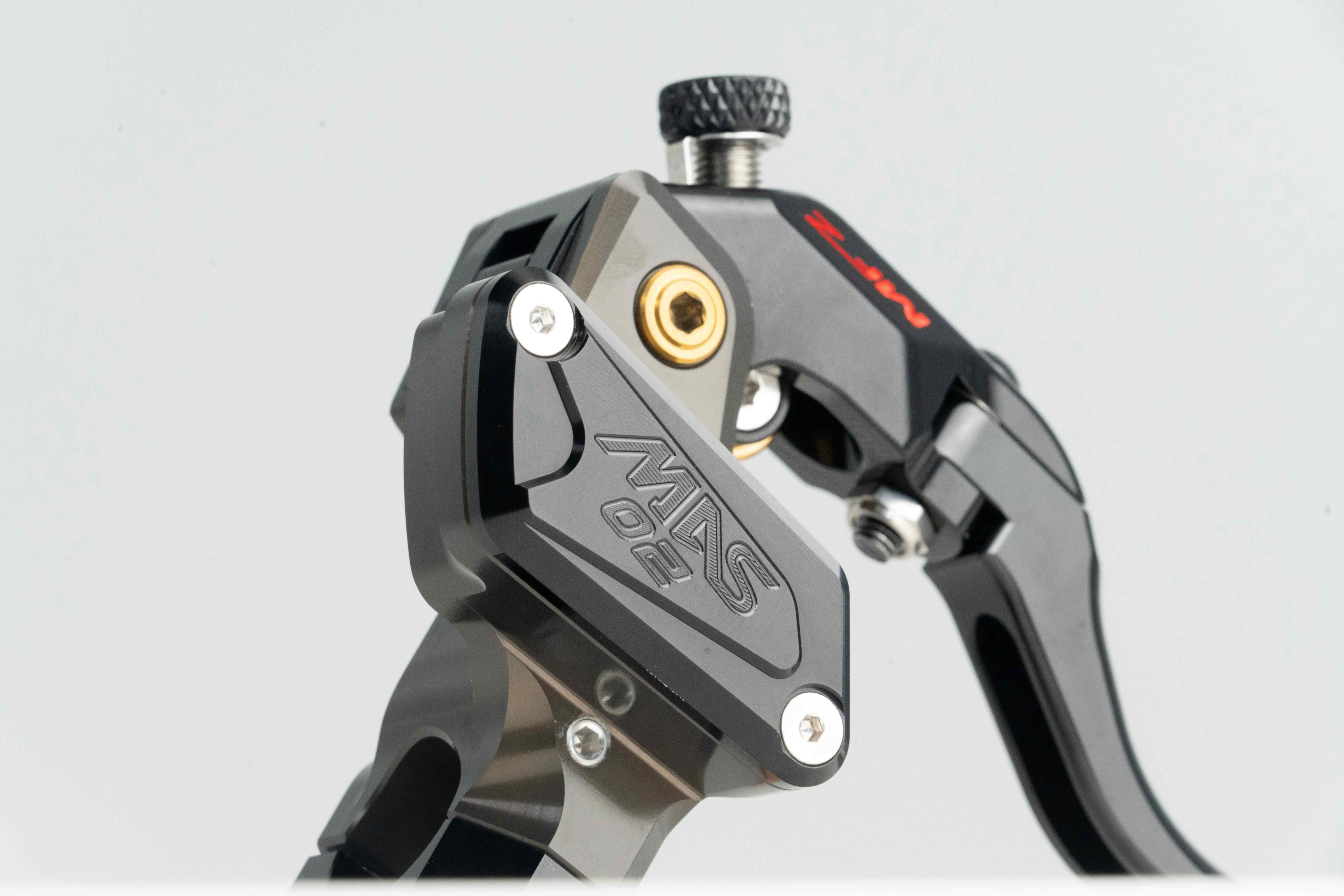 MAS-02R-13.5CB-16Right Integrated Master Cylinder – Hard Anodized Natural Finish-OHVALE