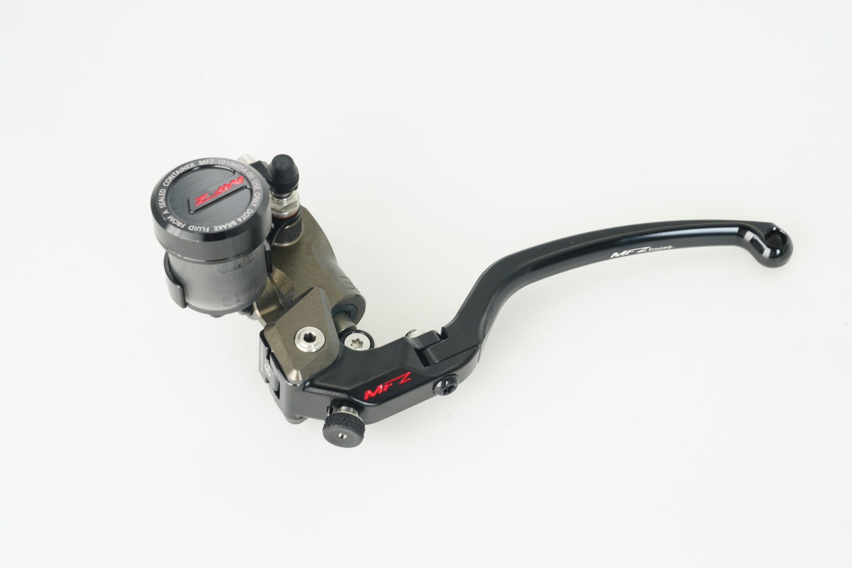 MCS-03R-17.5AB-19LLeft Separate Brake Master Cylinder – Hard Anodized Natural Finish