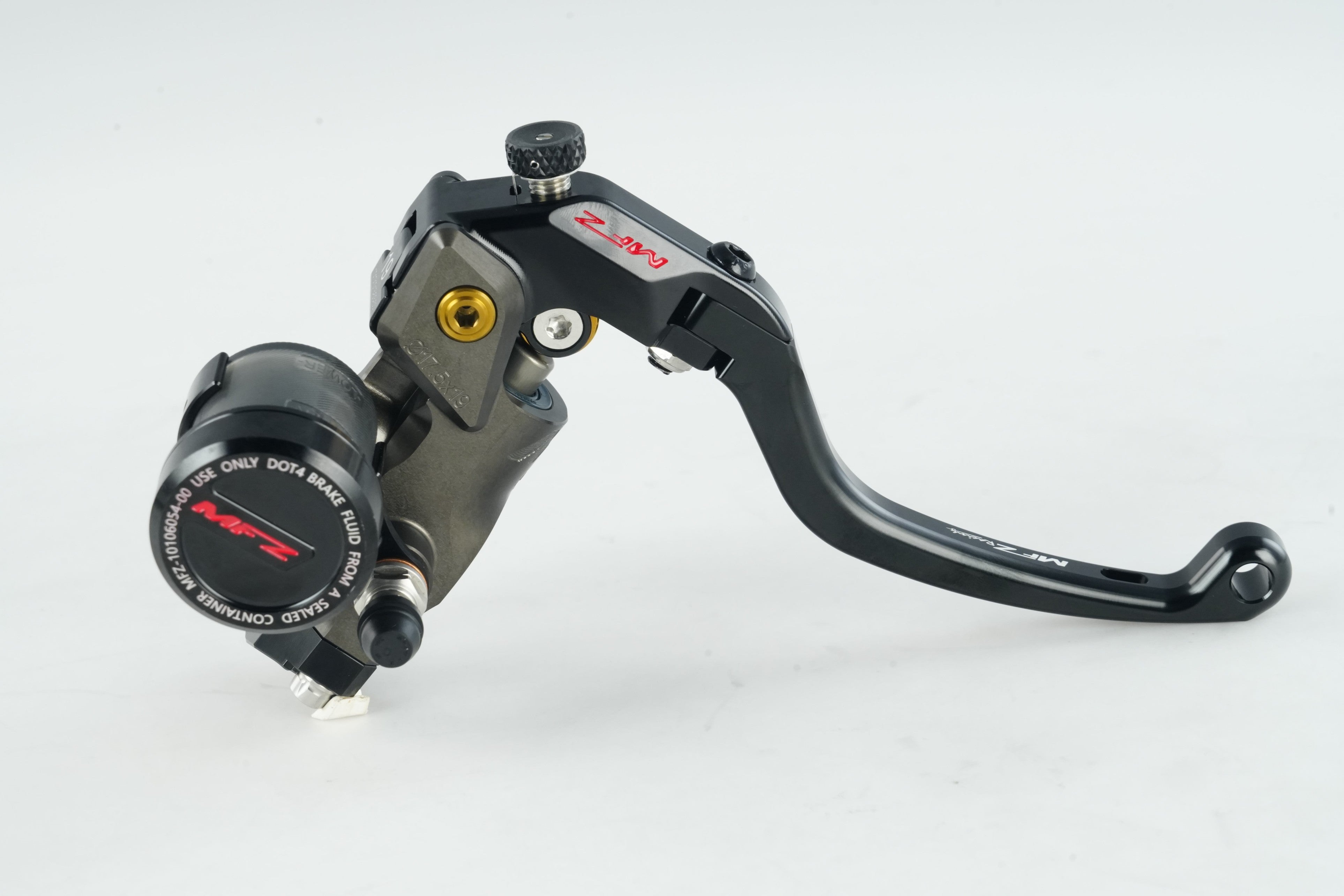 MAS-03R-17.5AB-19Right Separate Brake Master Cylinder – Hard Anodized Natural Finish