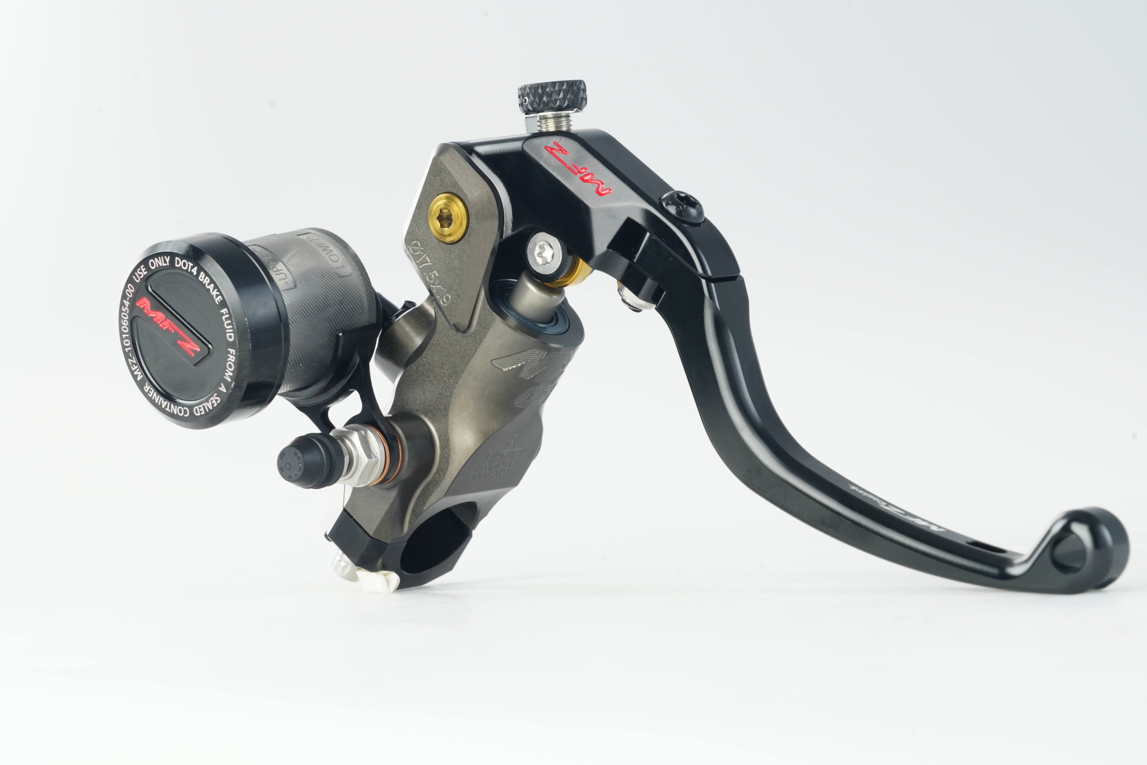 MAS-03R-17.5AB-19Right Separate Brake Master Cylinder – Hard Anodized Natural Finish