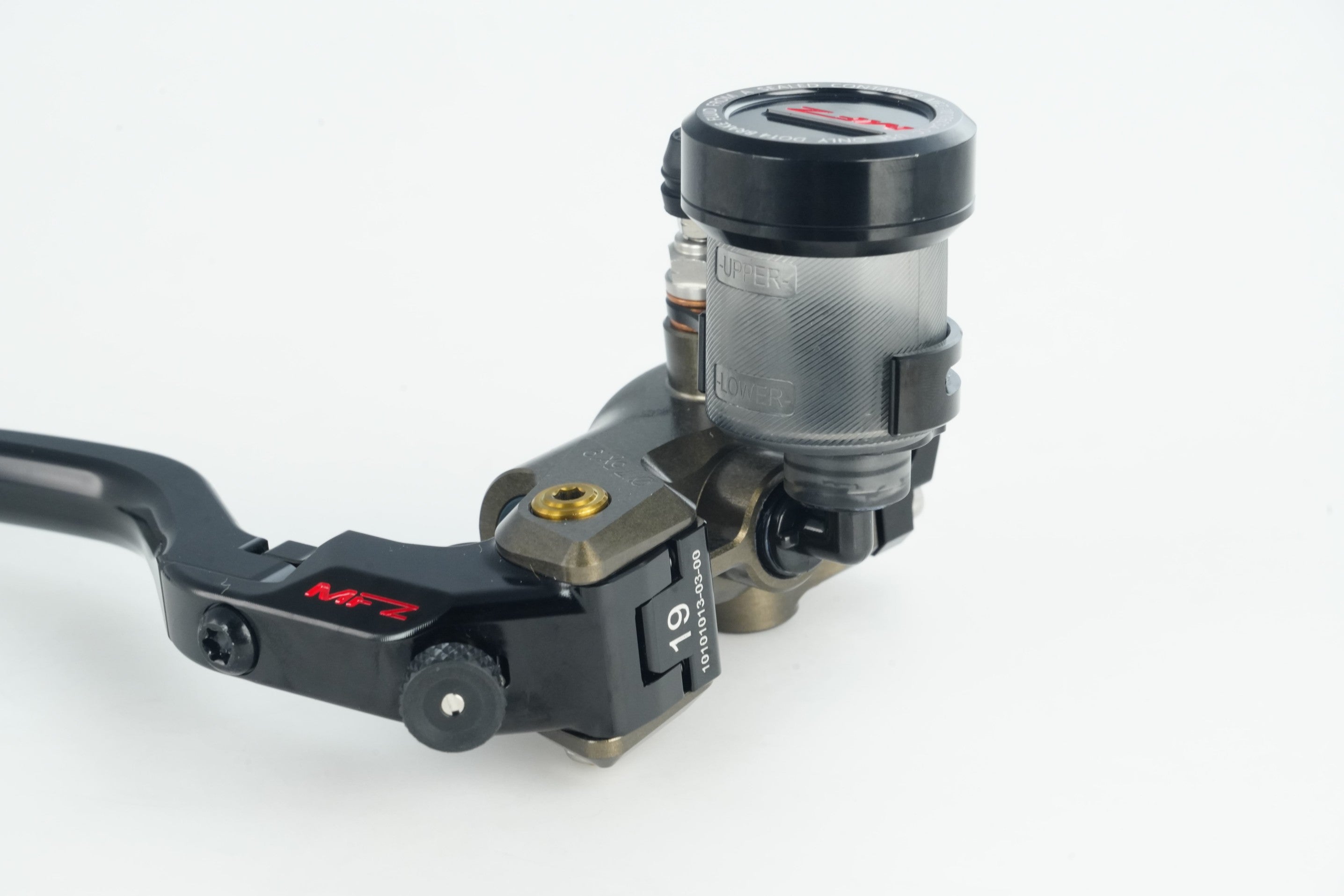 MAS-03R-17.5AB-19LRight Separate Brake Master Cylinder – Hard Anodized Natural Finish