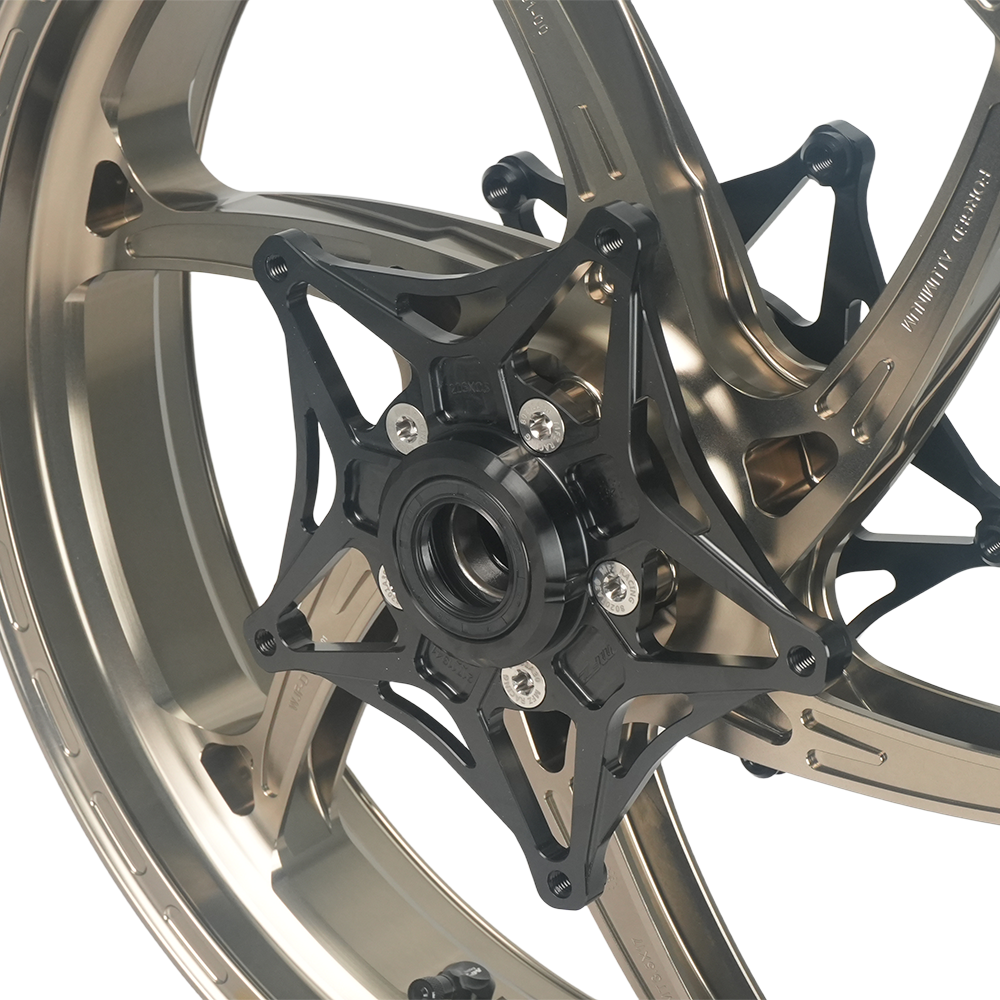 Forged Aluminum wheels / Rims BMW S1000RR (D-6RS Cyclone Model)