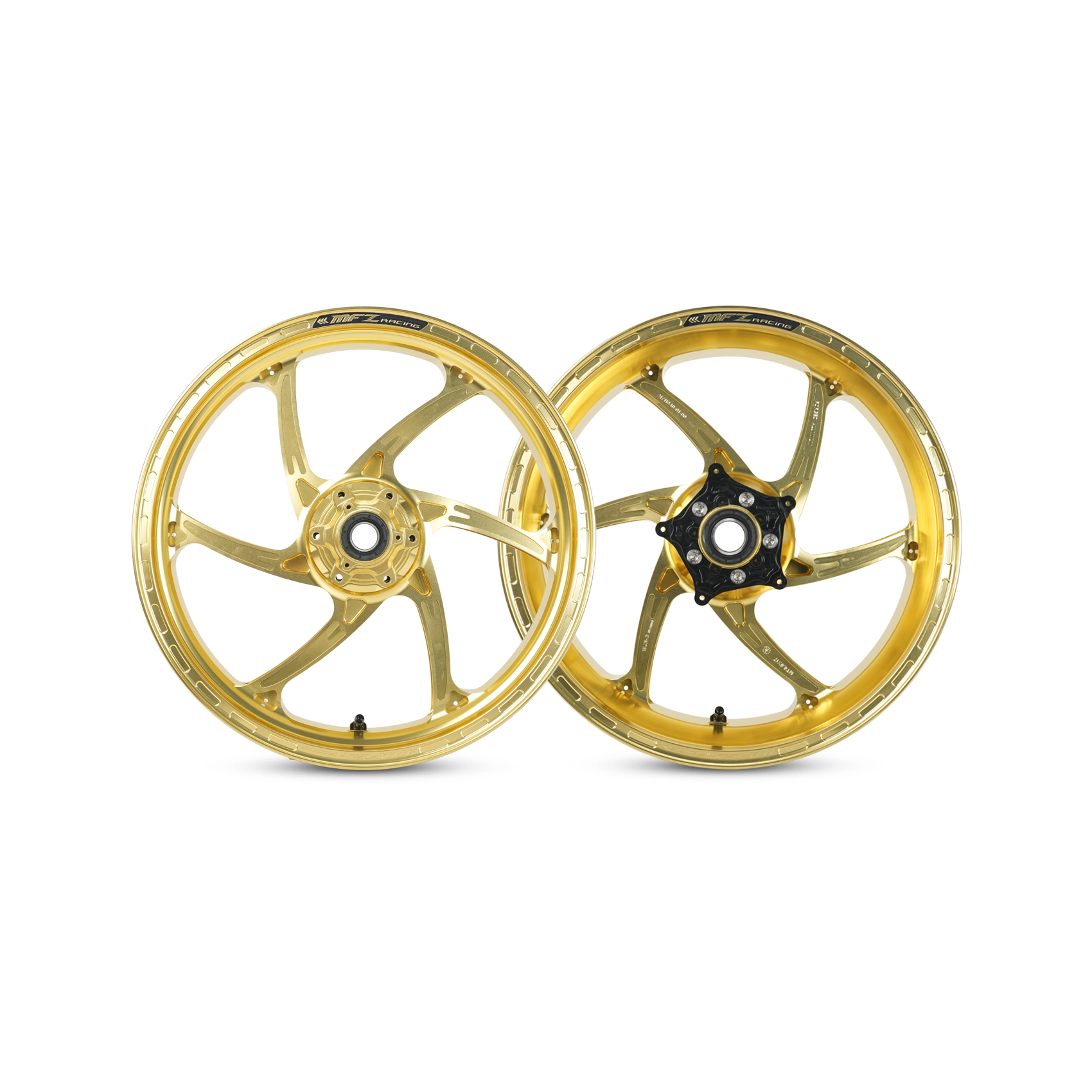 Forged Aluminum wheels / Rims BMW S1000RR (D-6RS Cyclone Model)