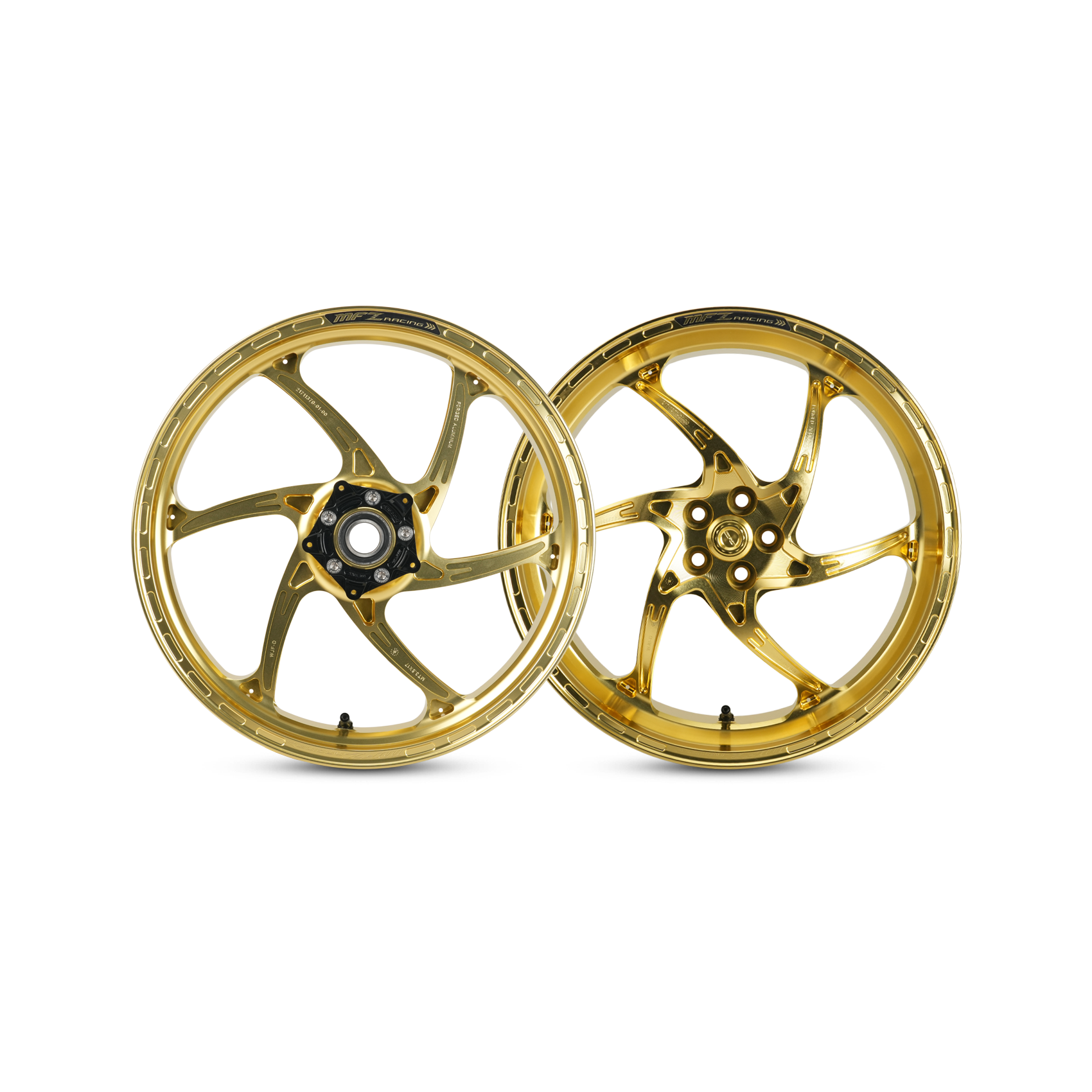 Forged Aluminum wheels / Rims HONDA-CB1000 (D-6RS Cyclone Model)