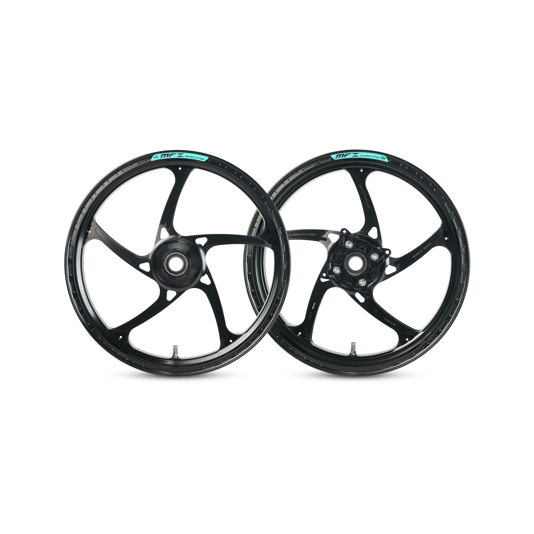Forged Aluminum wheels / Rims HONDA CBR-250RR (D-5RS Cyclone Model)
