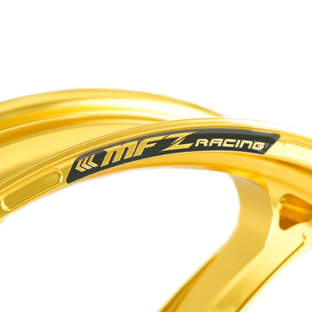 Forged Aluminum wheels / Rims Kawasaki-ZX-10R (D-6RS Cyclone Edition)