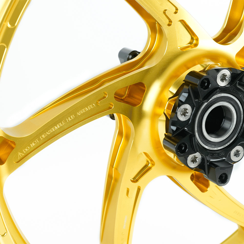 Forged Aluminum wheels / Rims Kawasaki-ZX-10R (D-6RS Cyclone Edition)