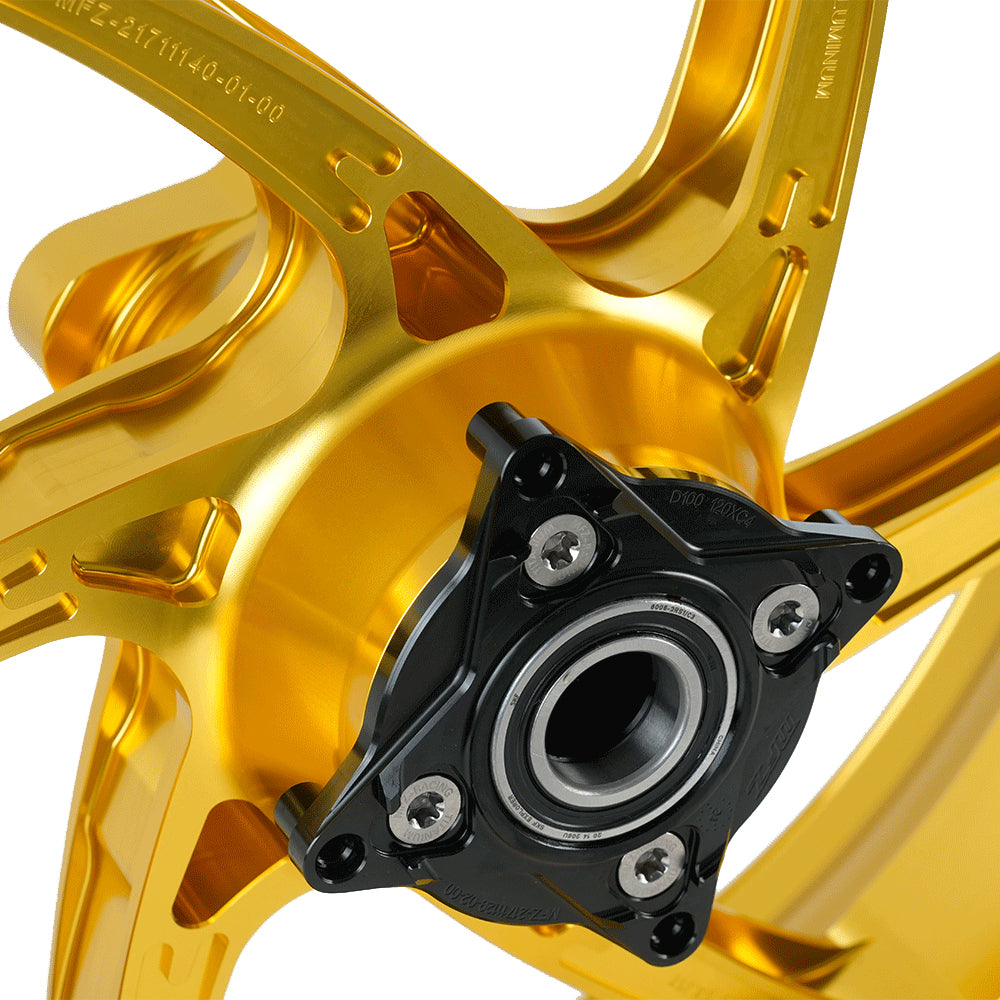 Forged Aluminum wheels / Rims Kawasaki-ZX-10R (D-6RS Cyclone Edition)