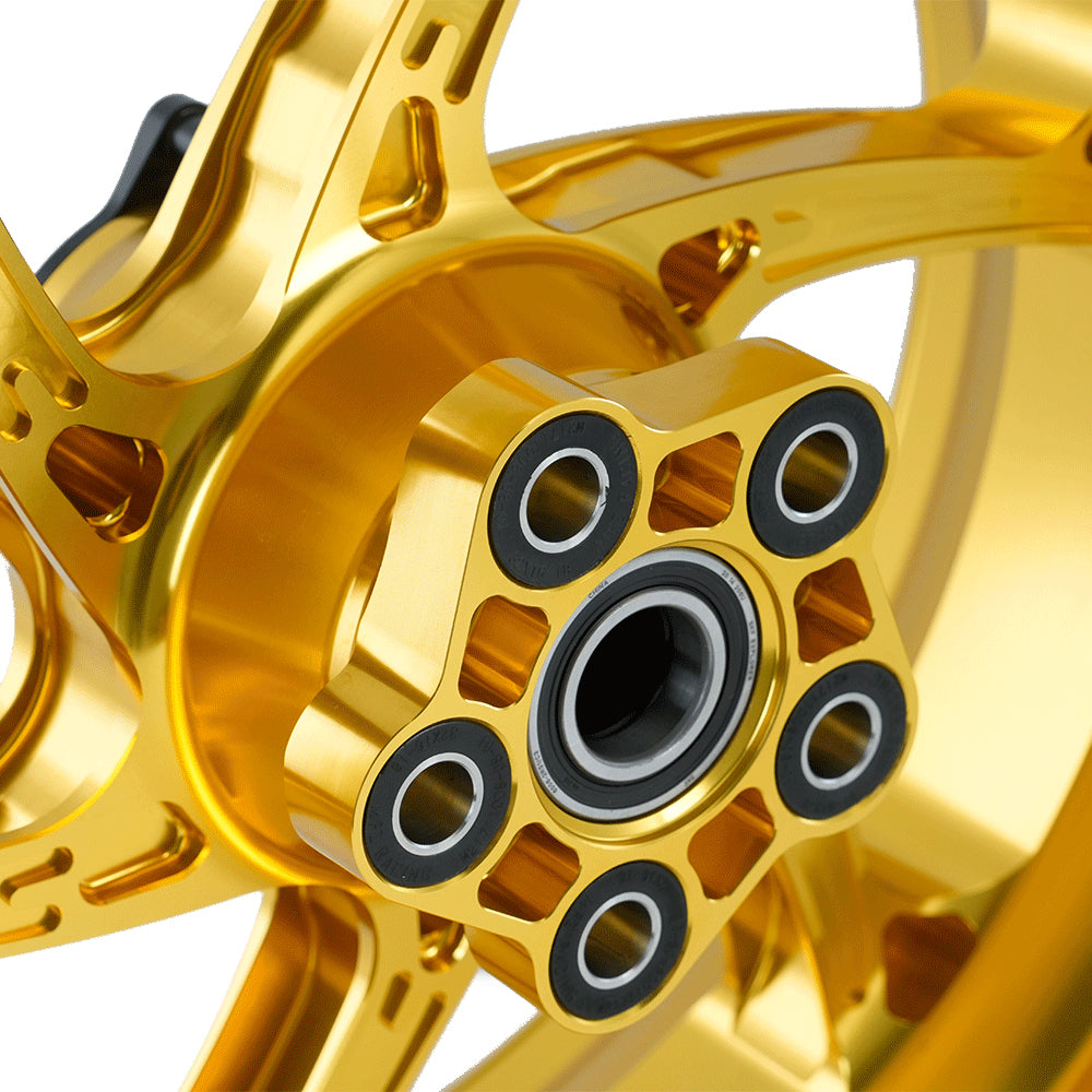 Forged Aluminum wheels / Rims Kawasaki-ZX-10R (D-6RS Cyclone Edition)