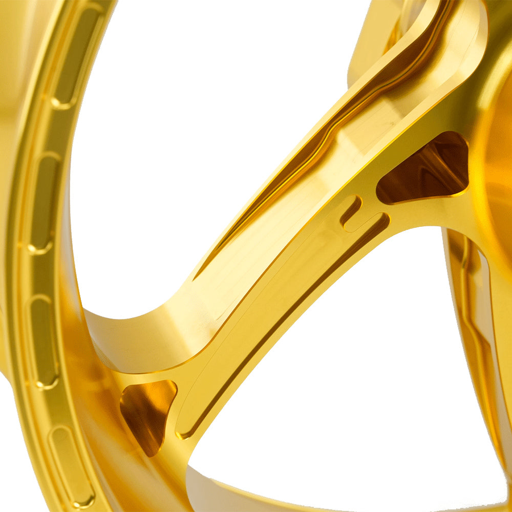 Forged Aluminum wheels / Rims Kawasaki-ZX-10R (D-6RS Cyclone Edition)