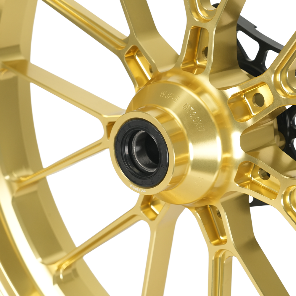 Forged Aluminum wheels / Rims Kawasaki Ninja 400 (E-14(C) Classic C model)