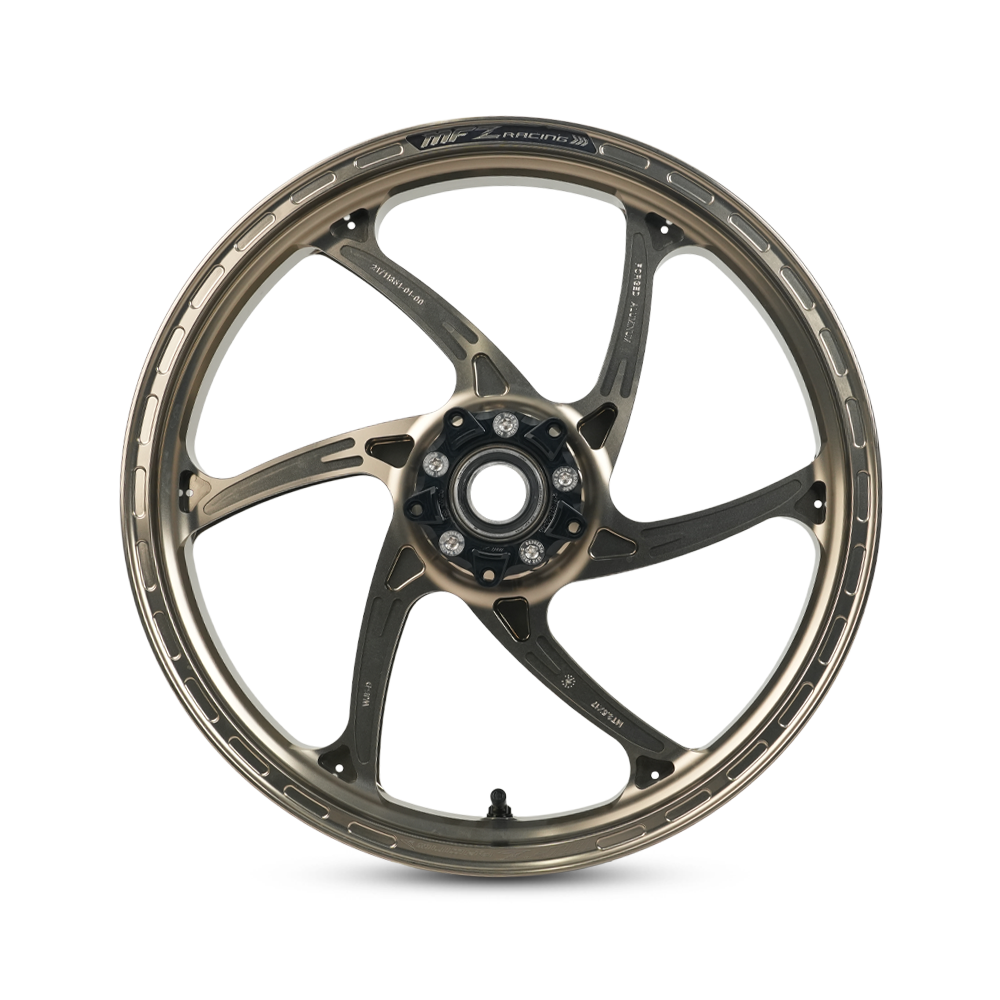 Forged Aluminum wheels / Rims Kawasaki Ninja ZX-10R (D-6RS Cyclone Model)