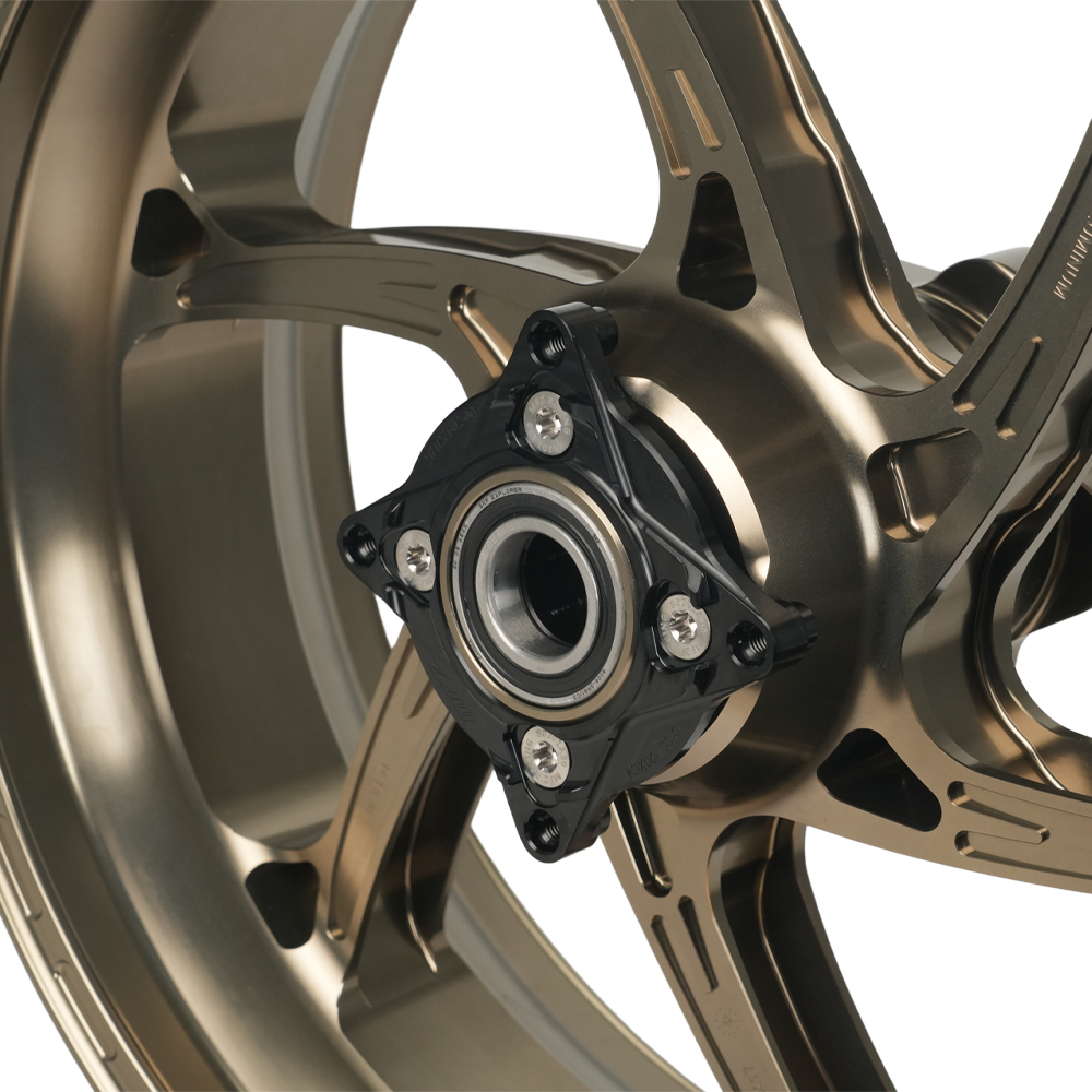 Forged Aluminum wheels / Rims Kawasaki Ninja ZX-10R (D-6RS Cyclone Model)