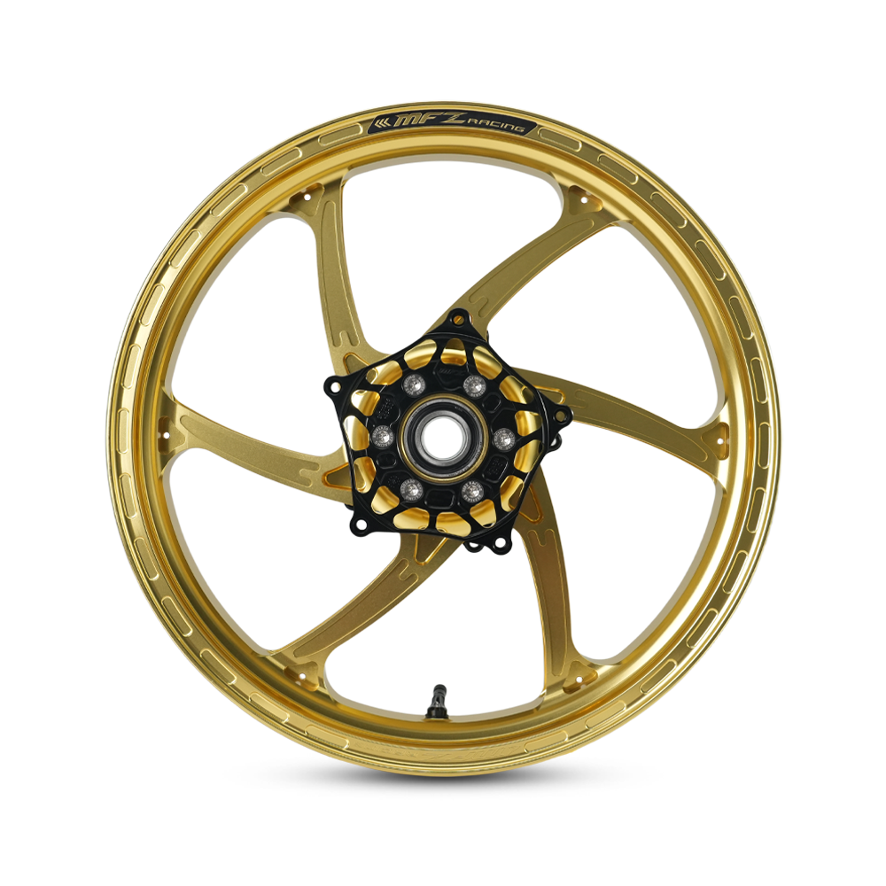 Forged Aluminum wheels / Rims Kawasaki Ninja ZX-4R (D-6RS Cyclone Model)