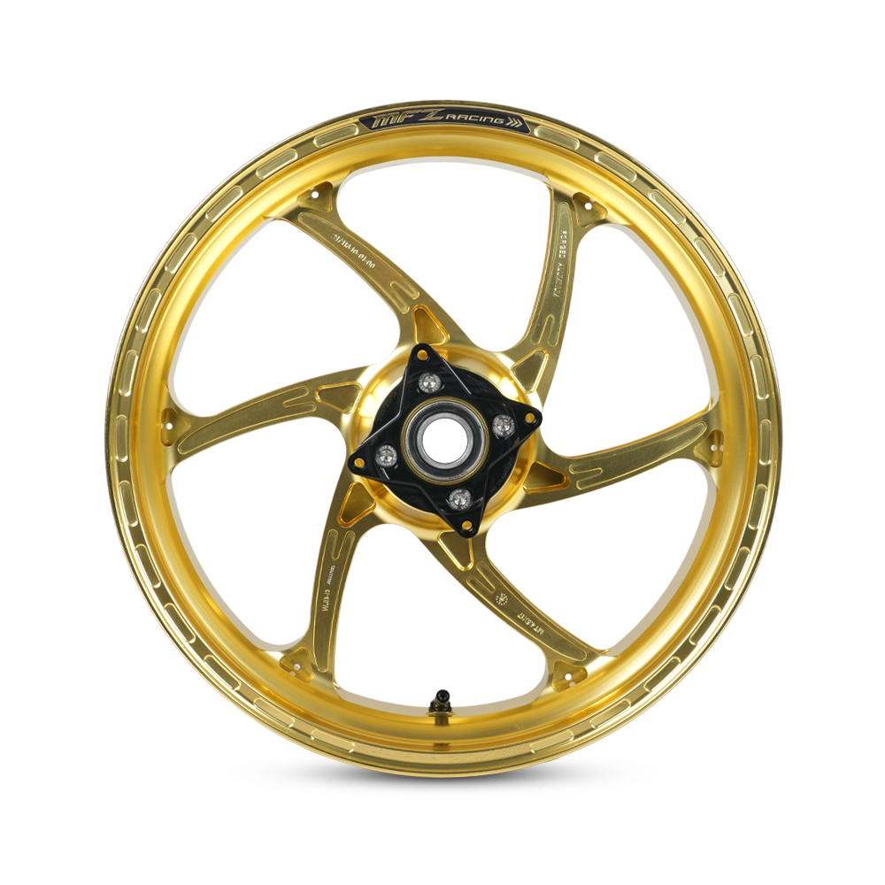 Forged Aluminum wheels / Rims Kawasaki Ninja ZX-4R (D-6RS Cyclone Model)