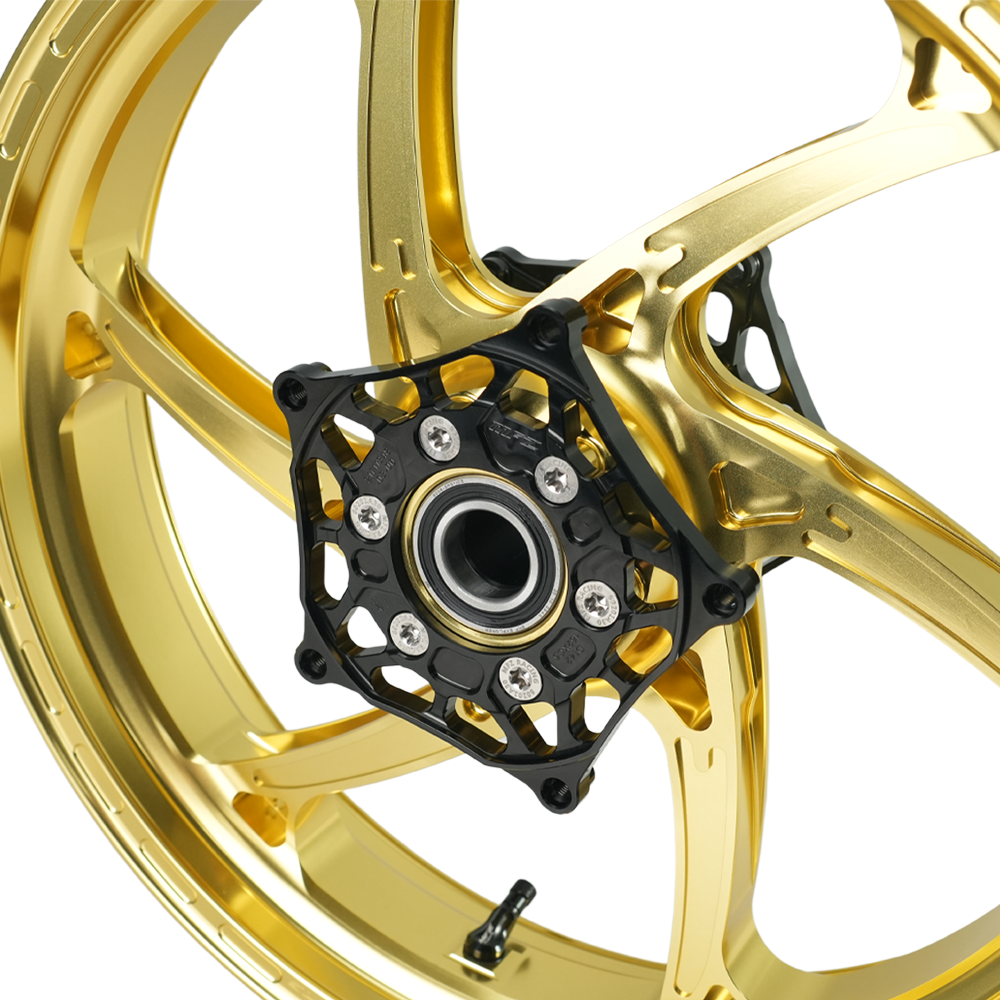 Forged Aluminum wheels / Rims Kawasaki Ninja ZX-4R (D-6RS Cyclone Model)