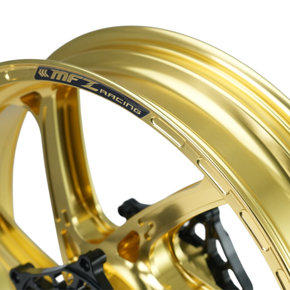 Forged Aluminum wheels / Rims Kawasaki Ninja ZX-4R (D-6RS Cyclone Model)