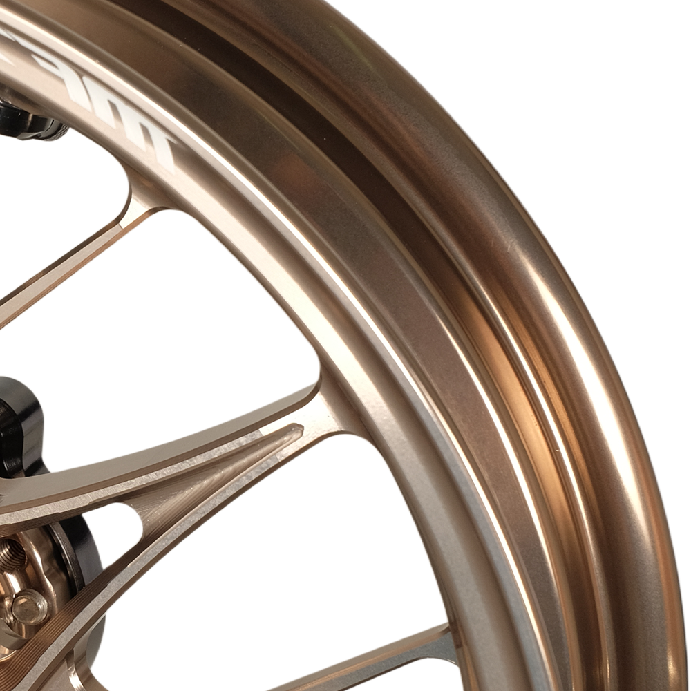 Forged Aluminum wheels / Rims NIU-N (G-15S Stinger Titanium Gold)