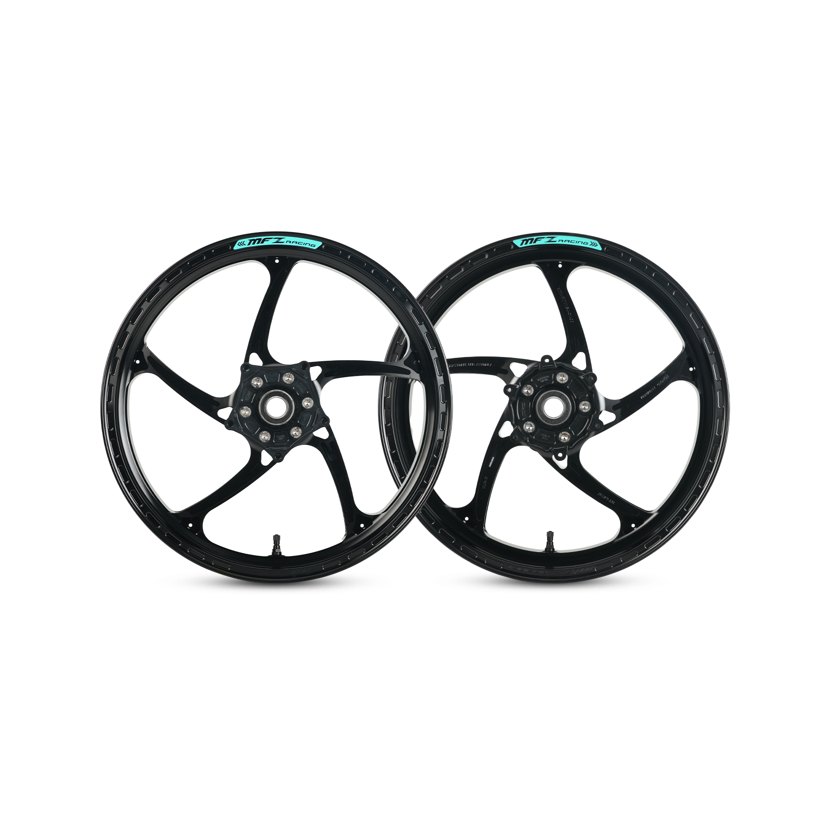 Forged Aluminum wheels / Rims QJMOTO-450 (D-5R Cyclone Model)