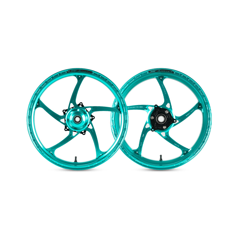 Forged Aluminum wheels / Rims YAMAHA-YZF-R15 (D-5RS Cyclone Edition)