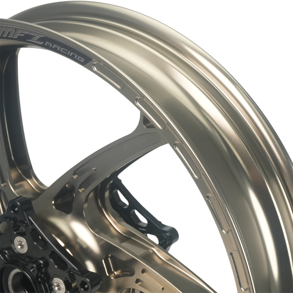 Forged Aluminum wheels / Rims YAMAHA-YZF-R1 (D-6RS Cyclone Model)