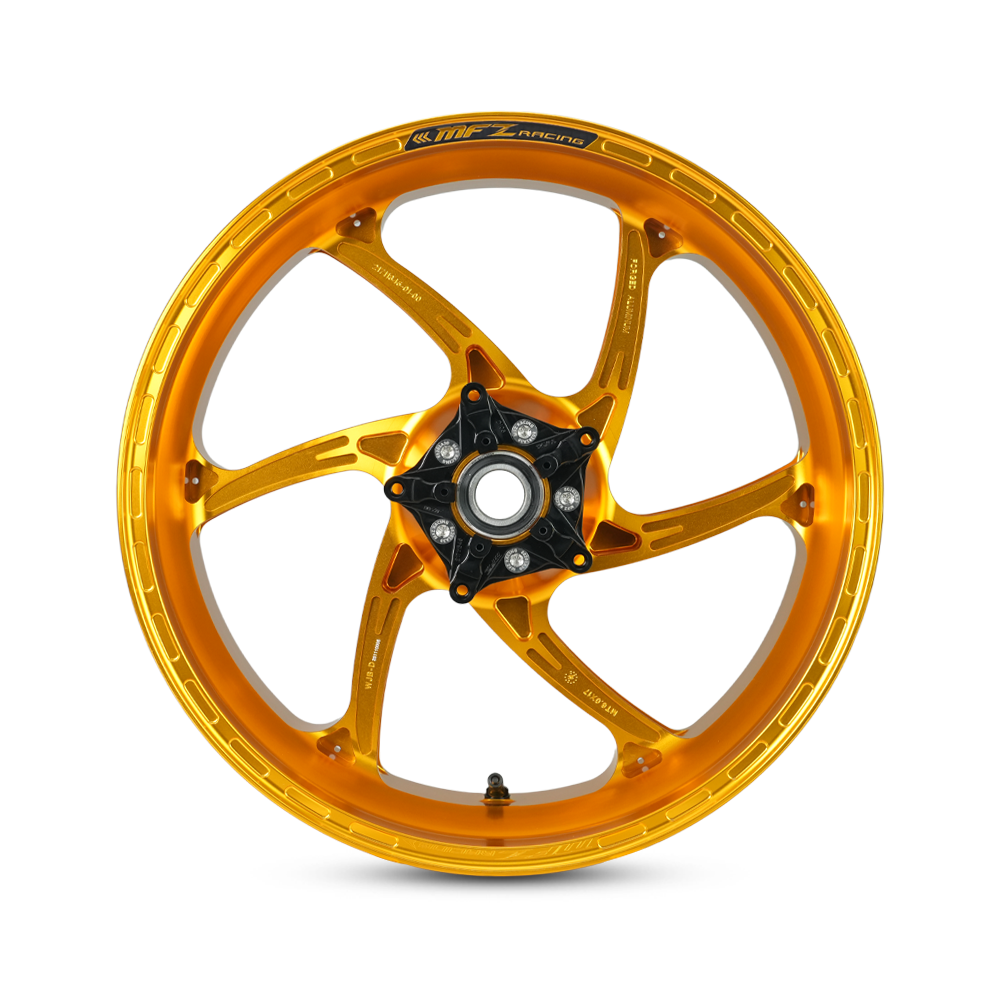 Forged Aluminum wheels / Rims YAMAHA-YZF-R1 (D-6RS Cyclone Model)
