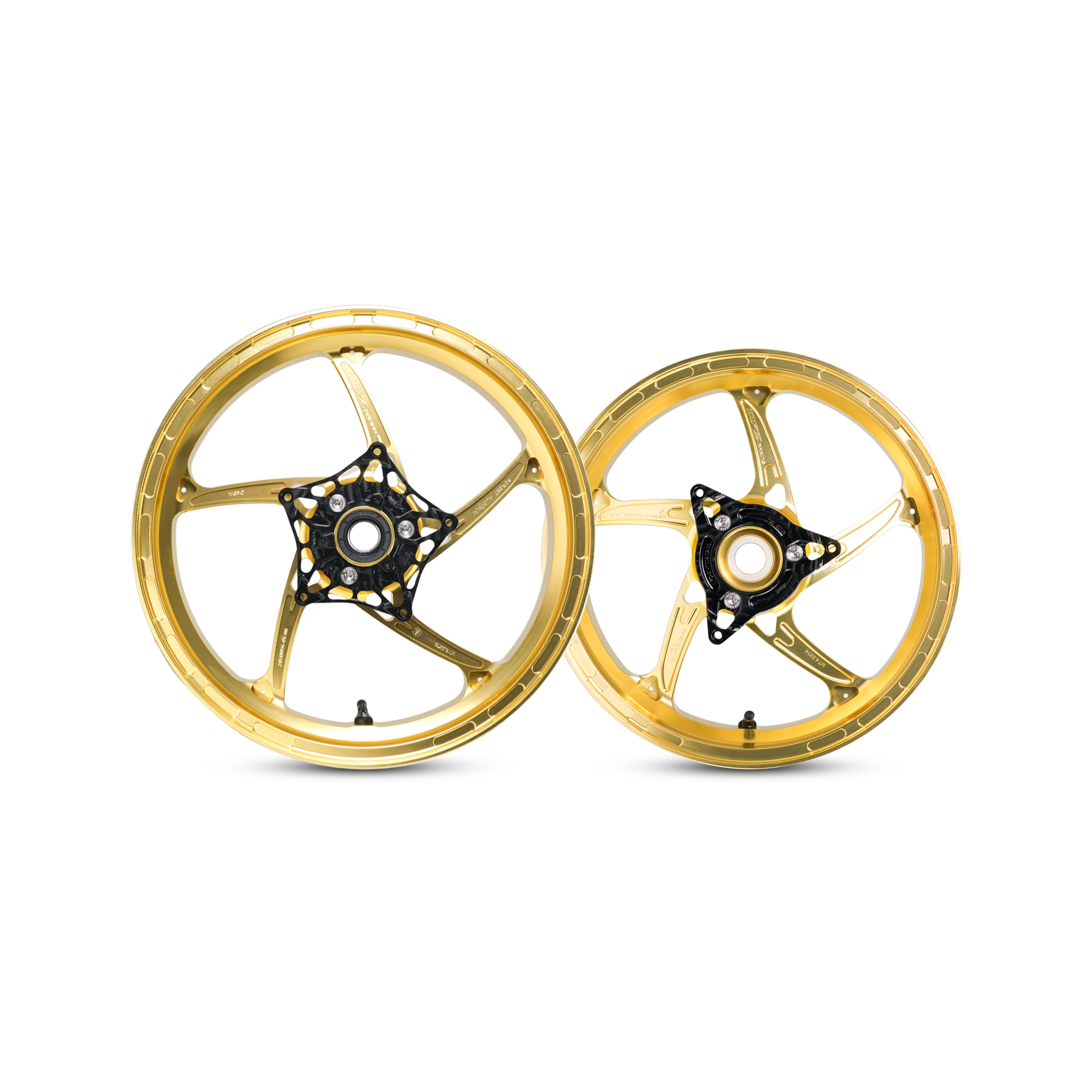 Forged Aluminum wheels / Rims YAMAHA X-MAX300 (D-5S Cyclone Model)