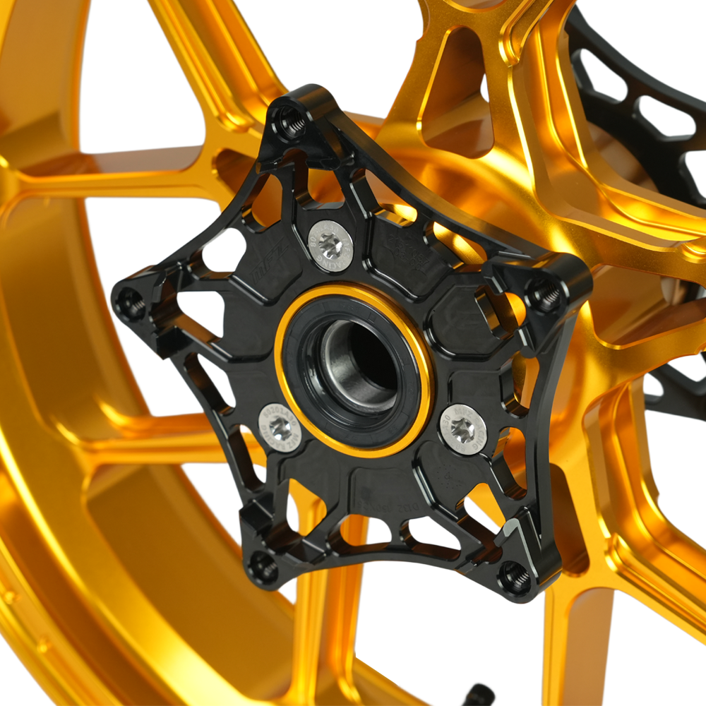 Forged Aluminum wheels / Rims YAMAHA X-MAX300 (E-10S Classic Gold)