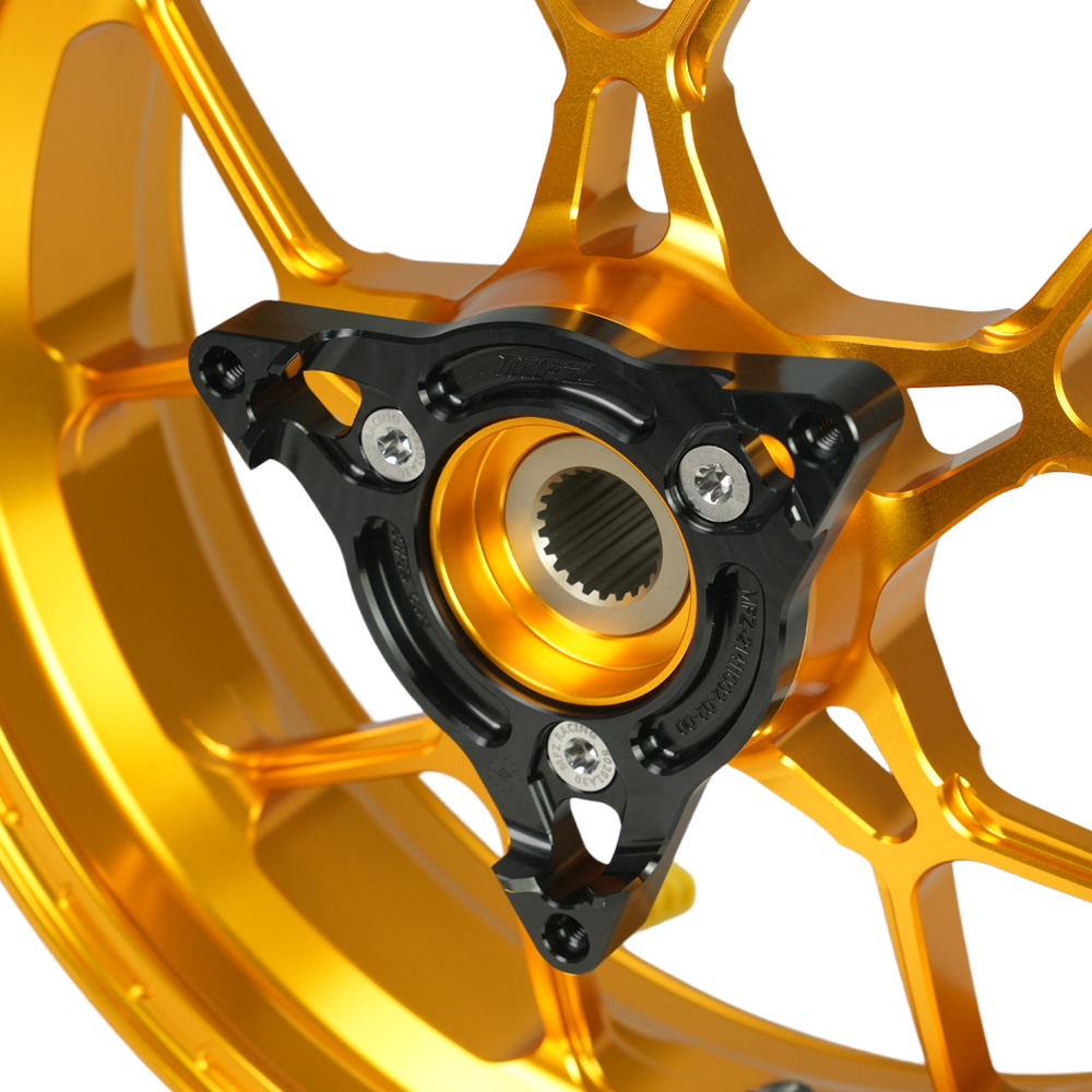 Forged Aluminum wheels / Rims YAMAHA X-MAX300 (E-10S Classic Gold)