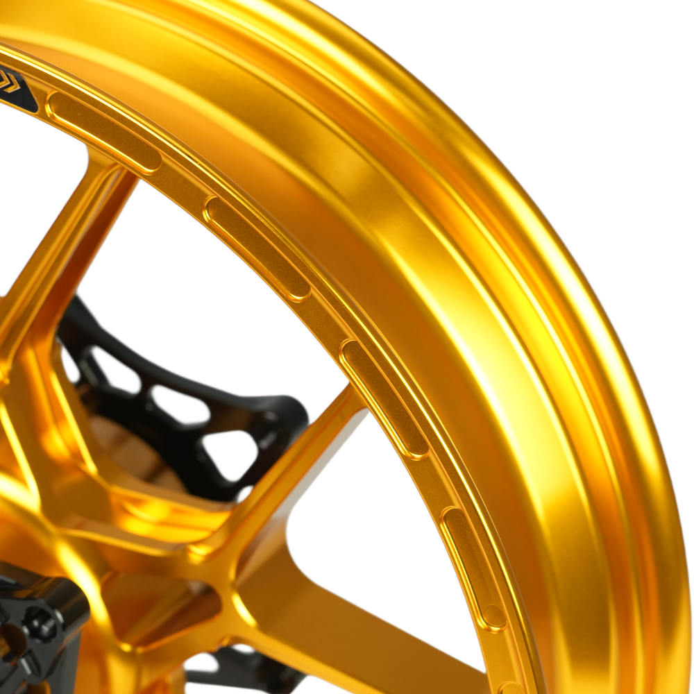 Forged Aluminum wheels / Rims YAMAHA X-MAX300 (E-10S Classic Gold)